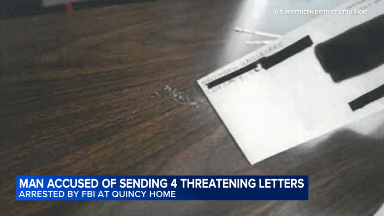 Man who allegedly sent white substance to members of Congress put his address on envelopes: DOJ
       — Phoenixville Community news