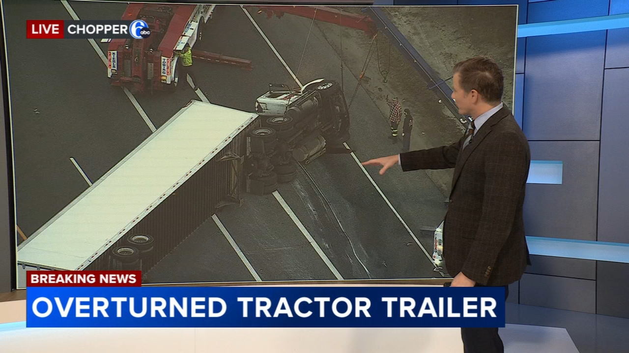 Overturned semi blocking all lanes of Rt. 55 NB in Gloucester County, New Jersey
— Phoenixville Community news